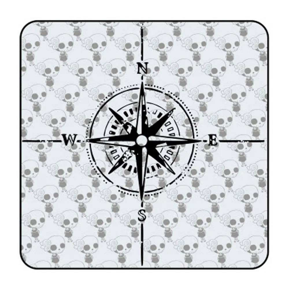 ROSA DE LOS VIENTOS' 'vv0879' Compass Die Cut Sticker