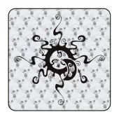 ROSA DE LOS VIENTOS TRIBAL' 'vv0080' Compass Die Cut Sticker 2