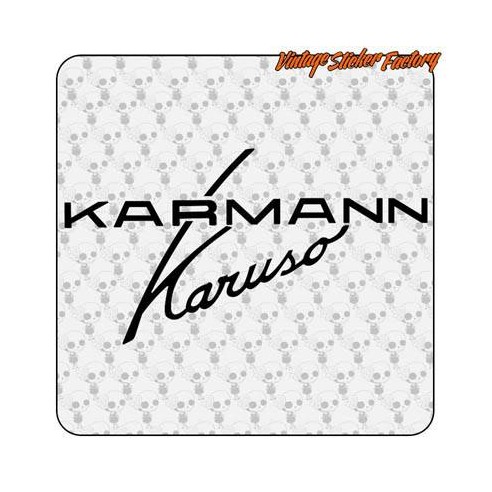 Autocollant Karmann Karuso