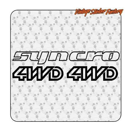 Sticker kit syncro t3