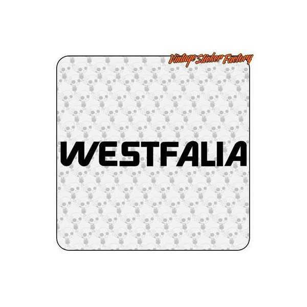 Sticker westfalia t4
