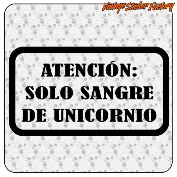 SANGRE DE UNICORNIO