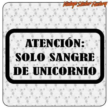 SANGRE DE UNICORNIO