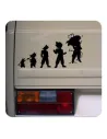 Sticker Evo Goku