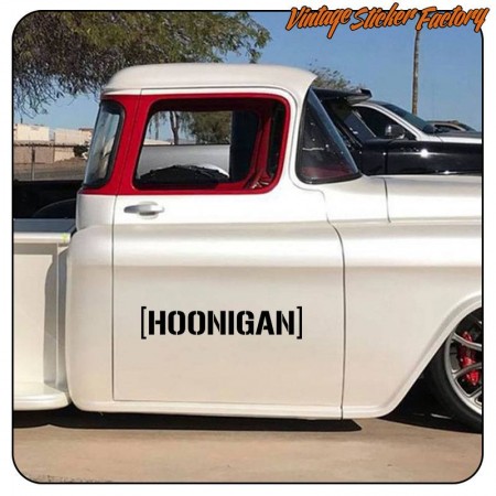 Hoonigan Frontscheibenaufkleber » Stickerinsel - Autoaufkleber und
