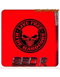 LIVE FREE - RIDE HARDCORE