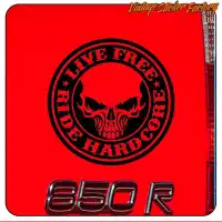 LIVE FREE - RIDE HARDCORE