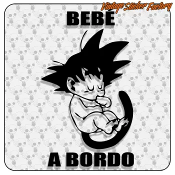 GOKU BEBÉ A BORDO