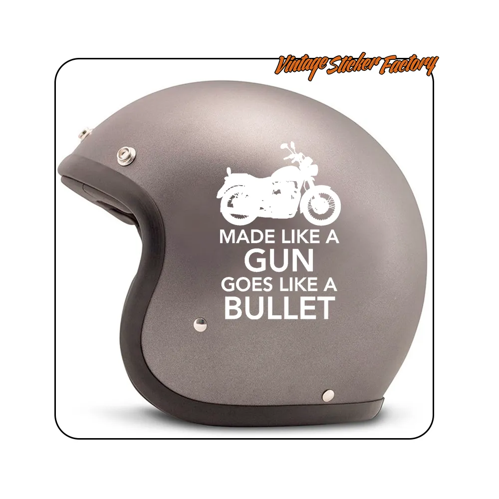 MADE LIKE A GUN GOES LIKE A BULLET 2