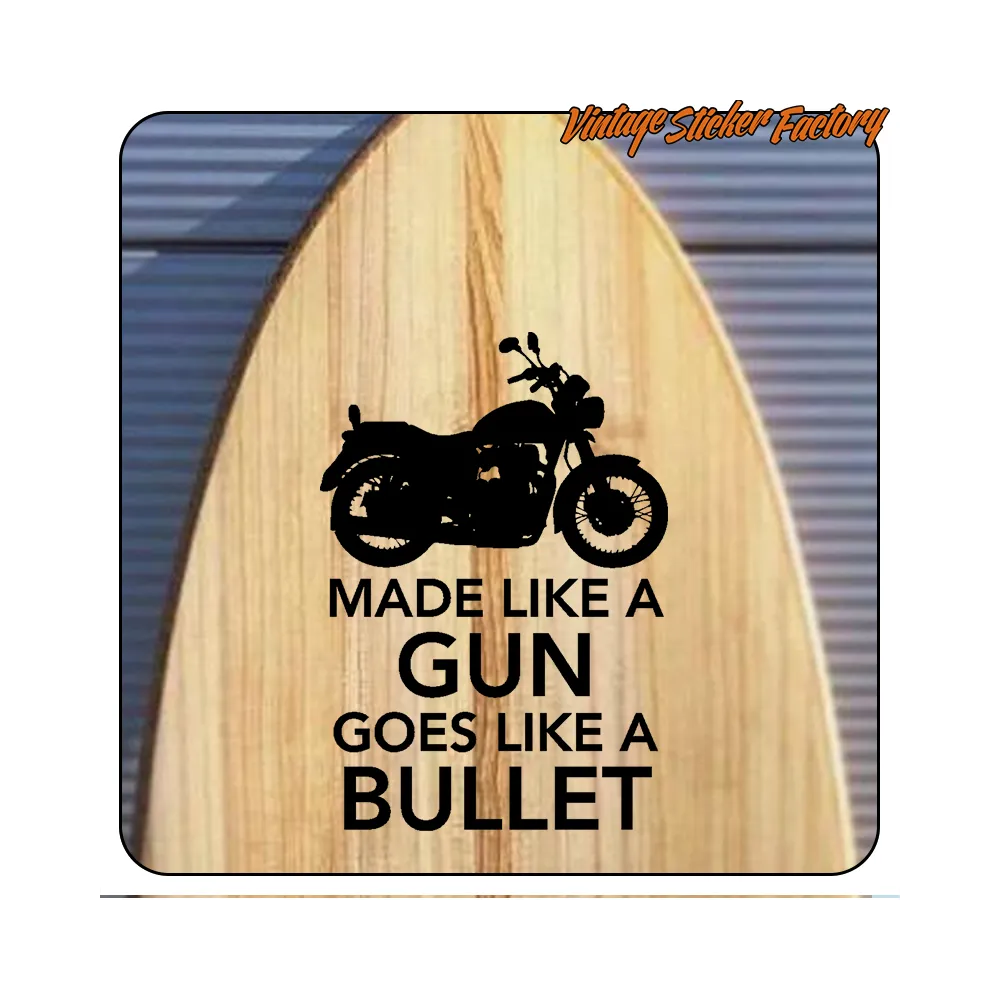 MADE LIKE A GUN GOES LIKE A BULLET 2