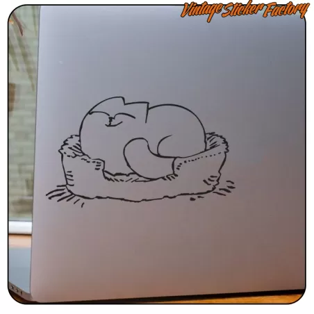 SIMON'S CAT -3 STICKER. BUY VINYL STICKERS.