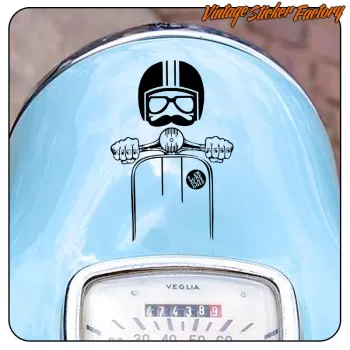 VESPA MOUSTACHE