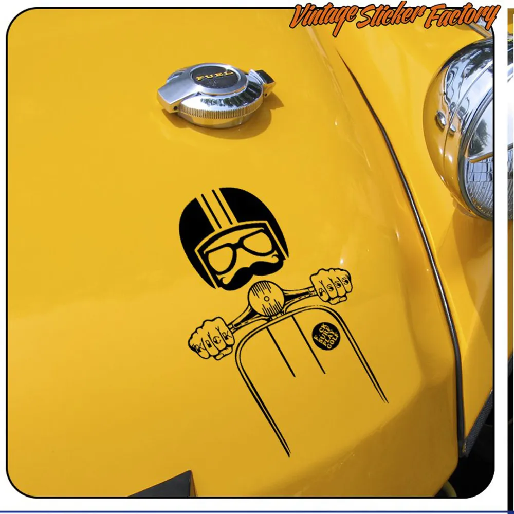 VESPA MOUSTACHE