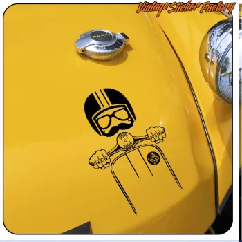 VESPA MOUSTACHE