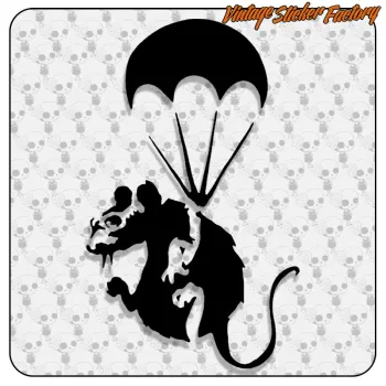 PARACHUTE RAT BANKSY