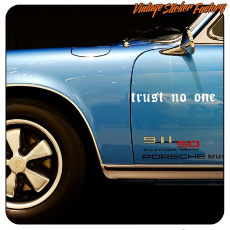TRUST NO ONE