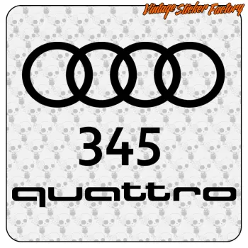 AUDI 345 QUATTRO