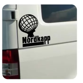 AUTOCOLLANT NORDKAPP -1. ACHETEZ DES AUTOCOLLANTS EN VINYLE.