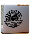 ROYAL ENFIELD - MADE LIKE A GUN STICKER. BUY VINYL STICKERS.