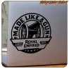 ROYAL ENFIELD - MADE LIKE A GUN STICKER. BUY VINYL STICKERS.