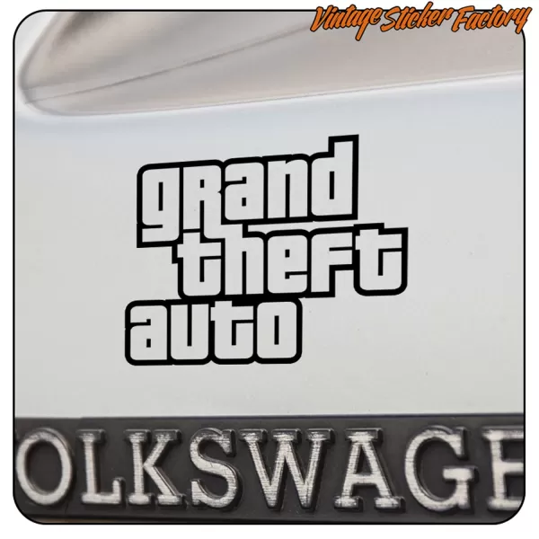 Pegatina GRAND THEFT AUTO. Comprar pegatinas.