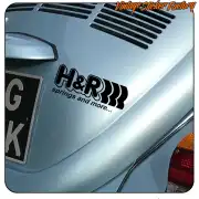 AUTOCOLLANT H&R SPRINGS AND MORE. ACHETEZ DES AUTOCOLLANTS EN VINYLE.