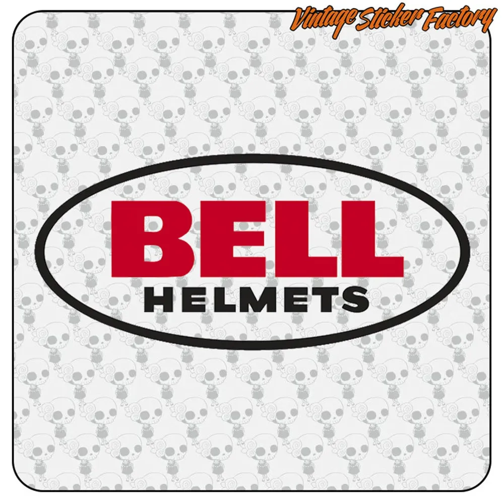 AUTOCOLLANT BELL HELMETS. ACHETEZ DES AUTOCOLLANTS EN VINYLE.
