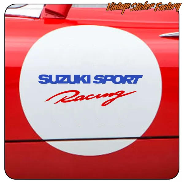 SUZUKI SPORT RACING AUFKLEBER. KAUFEN SIE VINYLAUFKLEBER.