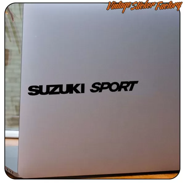 AUTOCOLLANT SUZUKI SPORT. ACHETEZ DES AUTOCOLLANTS EN VINYLE.
