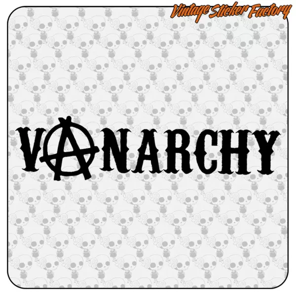 VANARCHY -2 AUFKLEBER. KAUFEN SIE VINYLAUFKLEBER.