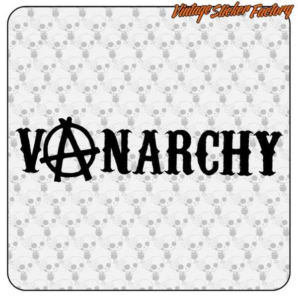 VANARCHY -2 STICKER. BUY VINYL STICKERS.