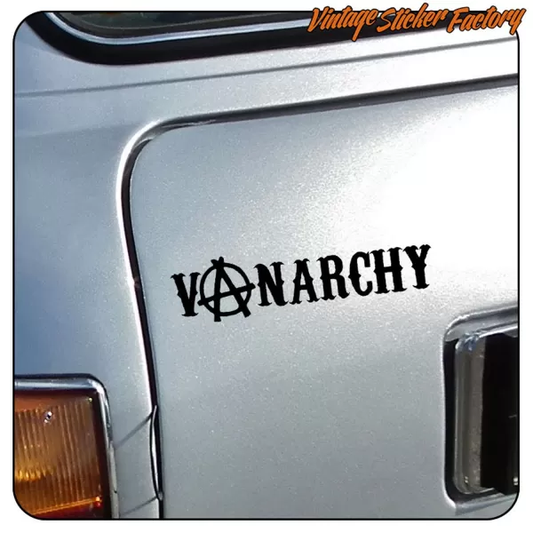 VANARCHY -2 AUFKLEBER. KAUFEN SIE VINYLAUFKLEBER.