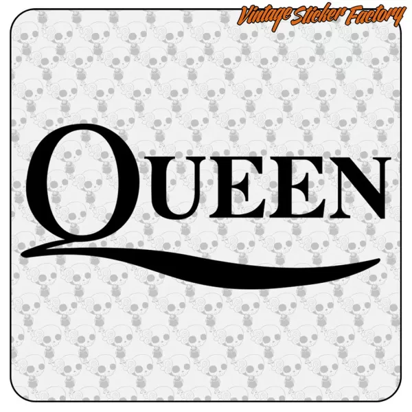 Pegatina QUEEN. Comprar pegatinas.