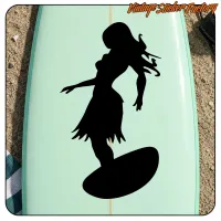 AUTOCOLLANT SURF GIRL 2. ACHETEZ DES AUTOCOLLANTS EN VINYLE.