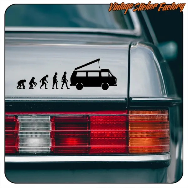 EVOLUTION T3 WESTFALIA AUFKLEBER. KAUFEN SIE VINYLAUFKLEBER.