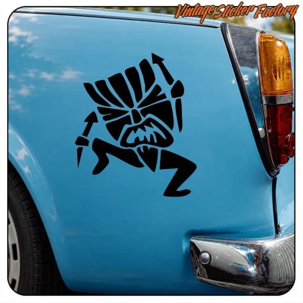 AUTOCOLLANT MASQUE D'HAWAÏ. ACHETEZ DES AUTOCOLLANTS EN VINYLE.