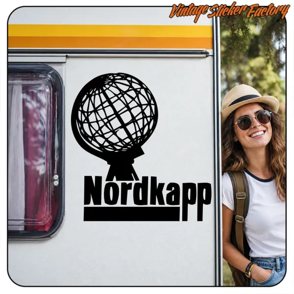 Pegatina NORDKAPP. Comprar pegatinas.