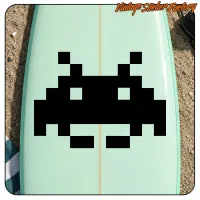 Pegatina SPACE INVADERS. Comprar pegatinas.