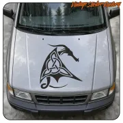 CELTIC DRAGON STICKER. BUY VINYL STICKERS.