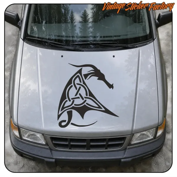 CELTIC DRAGON STICKER. BUY VINYL STICKERS.