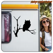 AUTOCOLLANT HIBOU. ACHETEZ DES AUTOCOLLANTS EN VINYLE.