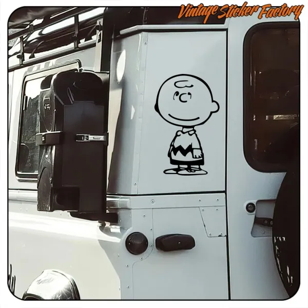AUTOCOLLANT CHARLIE BROWN. ACHETEZ DES AUTOCOLLANTS EN VINYLE.