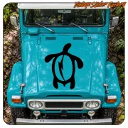 TRIBAL TURTLE -2 STICKER. BUY VINYL STICKERS.