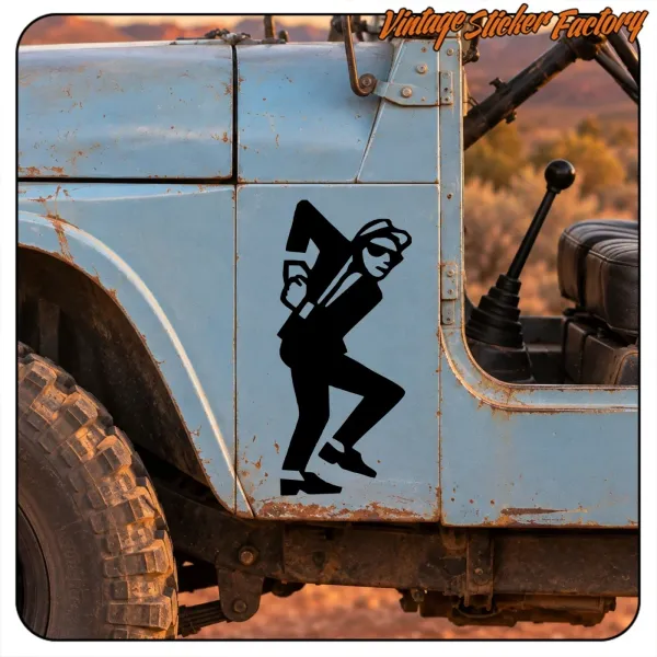 Pegatina Rude Boy para scooter | Vintage Sticker Factory