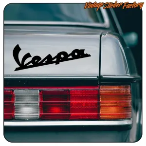AUTOCOLLANT LOGO VESPA. ACHETEZ DES AUTOCOLLANTS EN VINYLE.