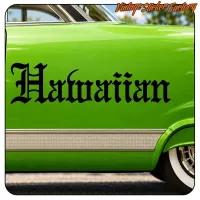 HAWAIIAN STICKER. BUY VINYL STICKERS.