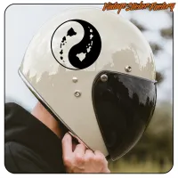 AUTOCOLLANT YING YANG HAWAII. ACHETEZ DES AUTOCOLLANTS EN VINYLE.