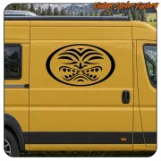 STAMMESSONNE -2 AUFKLEBER. KAUFEN SIE VINYLAUFKLEBER.