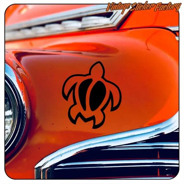 TRIBAL TURTLE -3 STICKER. BUY VINYL STICKERS.
