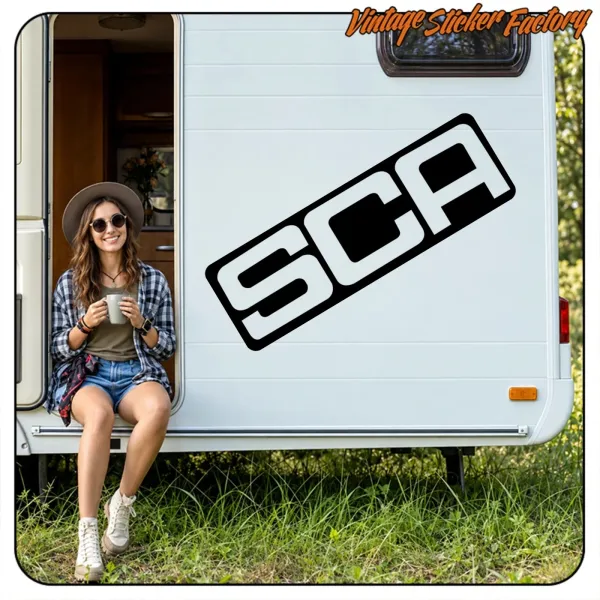SCA AUFKLEBER. KAUFEN SIE VINYLAUFKLEBER.